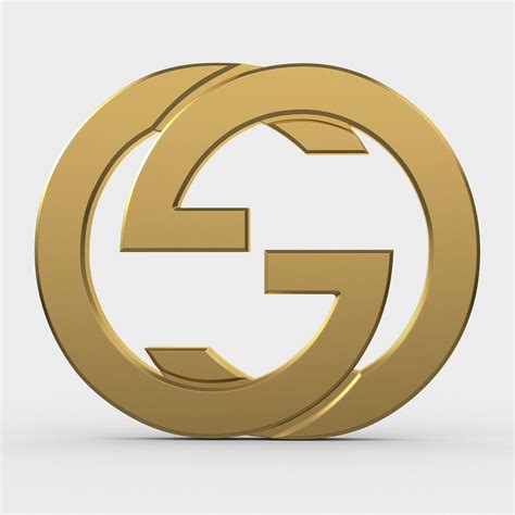 3d print gucci logo|gucci emblem logo.